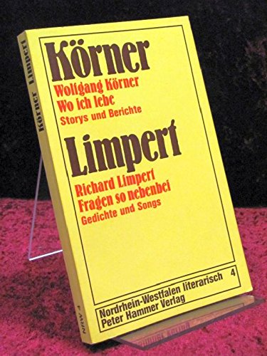 Wo ich lebe. Storys und Berichte / Fragen so nebenbei. Gedichte und Songs. Books