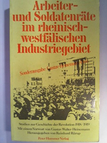 Arbeiter- und Soldatenräte im rheinisch-westfälischen Industriegebiet Books