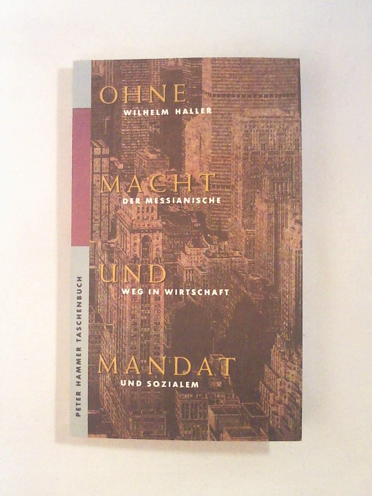 Ohne Macht und Mandat. Der messianische Weg in Wirtschaft und Sozialem Social Sciences