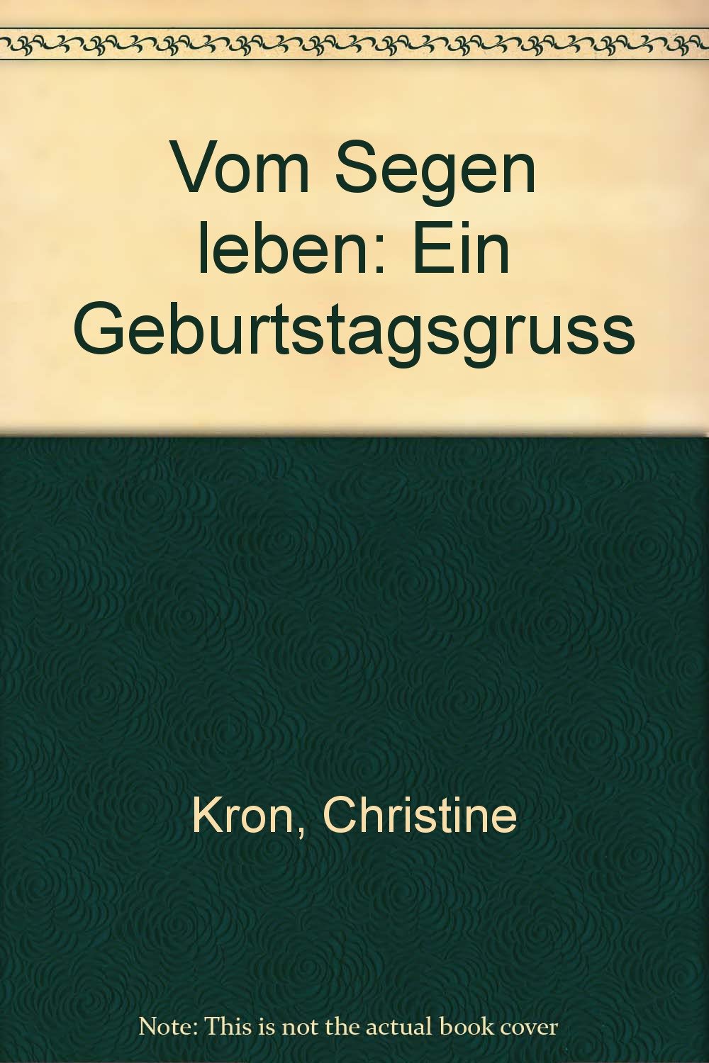 Vom Segen leben: Ein Geburtstagsgruss Film, Art & Culture