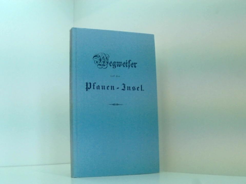 Wegweiser auf der Pfaueninsel Lifestyle Books