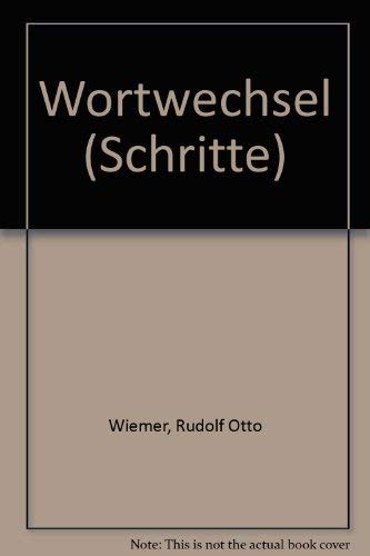 wortwechsel: gedichte Poetry