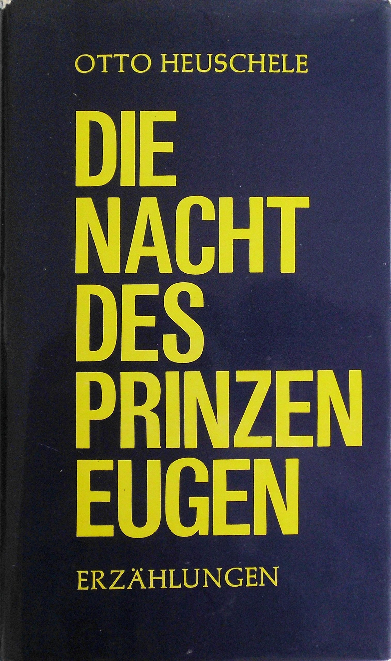 Die Nacht des Prinzen Eugen Books