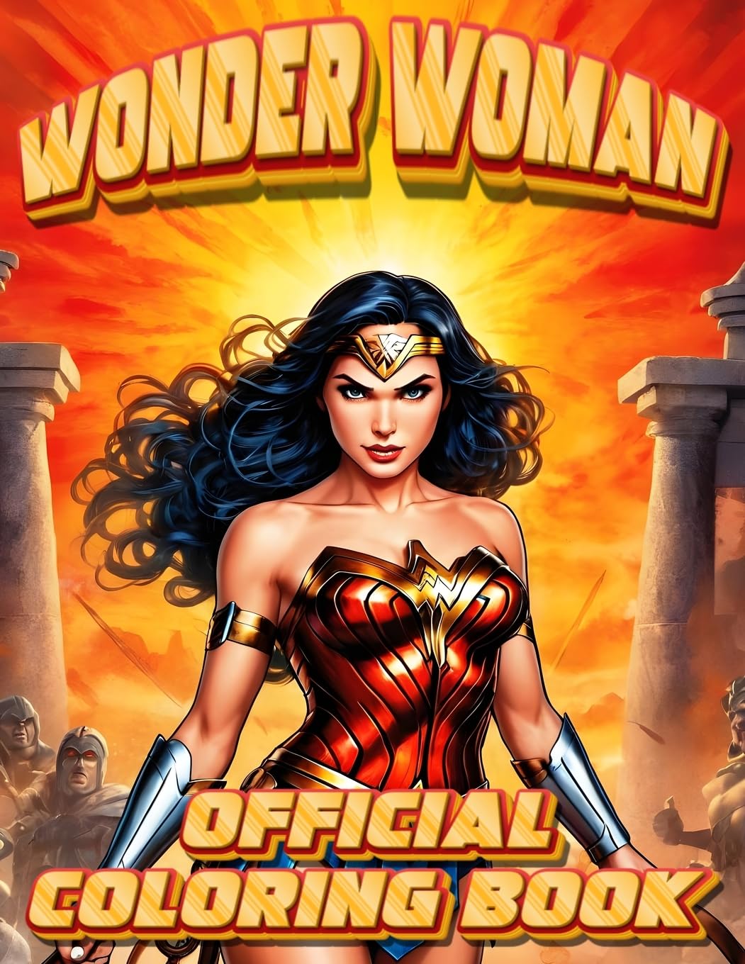Wonder Woman Coloring Book Mathematics