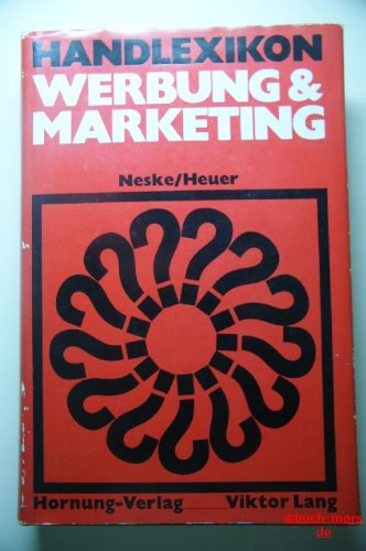 Product Image: Handlexikon Werbung und Marketing.