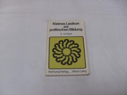 Kleines Lexikon zur politischen Bildung. Books