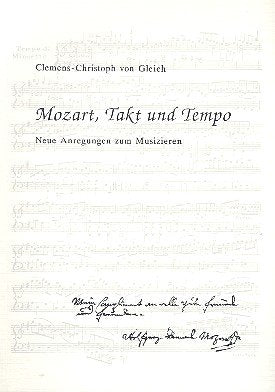 Mozart, Takt und Tempo: Neue Anregungen zum Musizieren Arts & Music