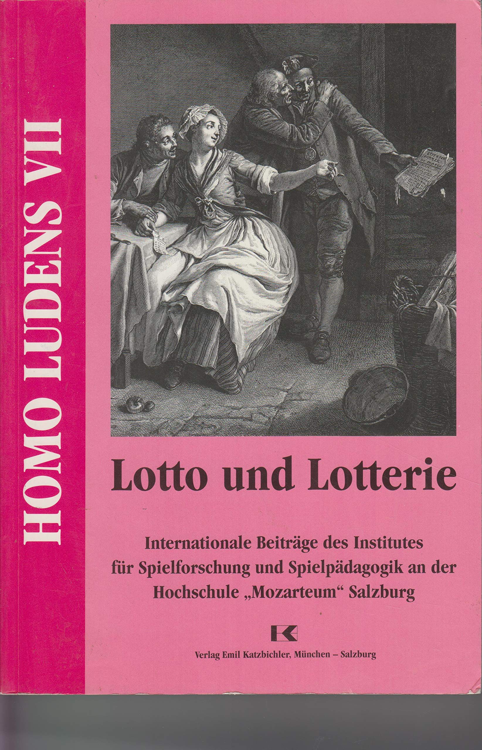 homo ludens - der spielende mensch VII (lotto und lotterie) book