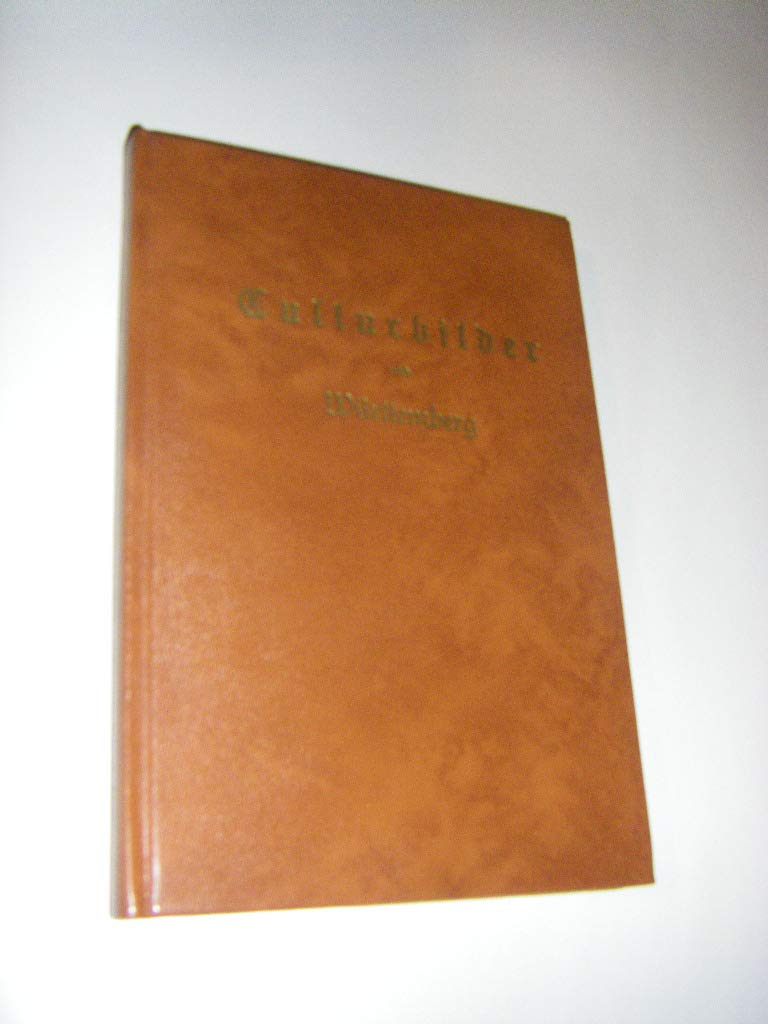 Culturbilder aus Württemberg von einem Norddeutschen Politics & History