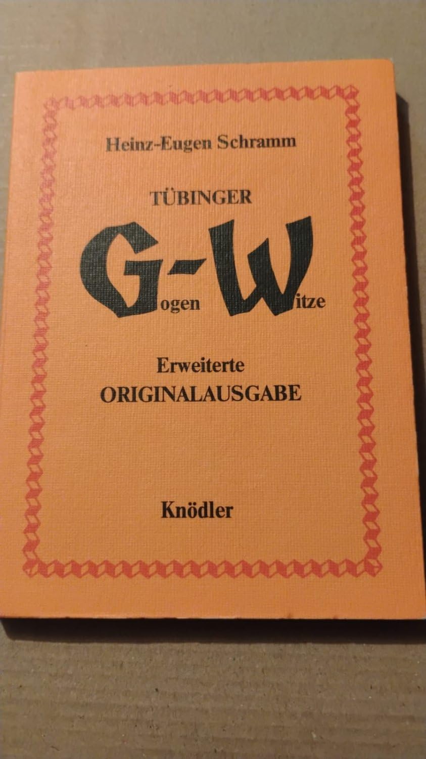 Tübinger Gogen-Witze Humour & Satire