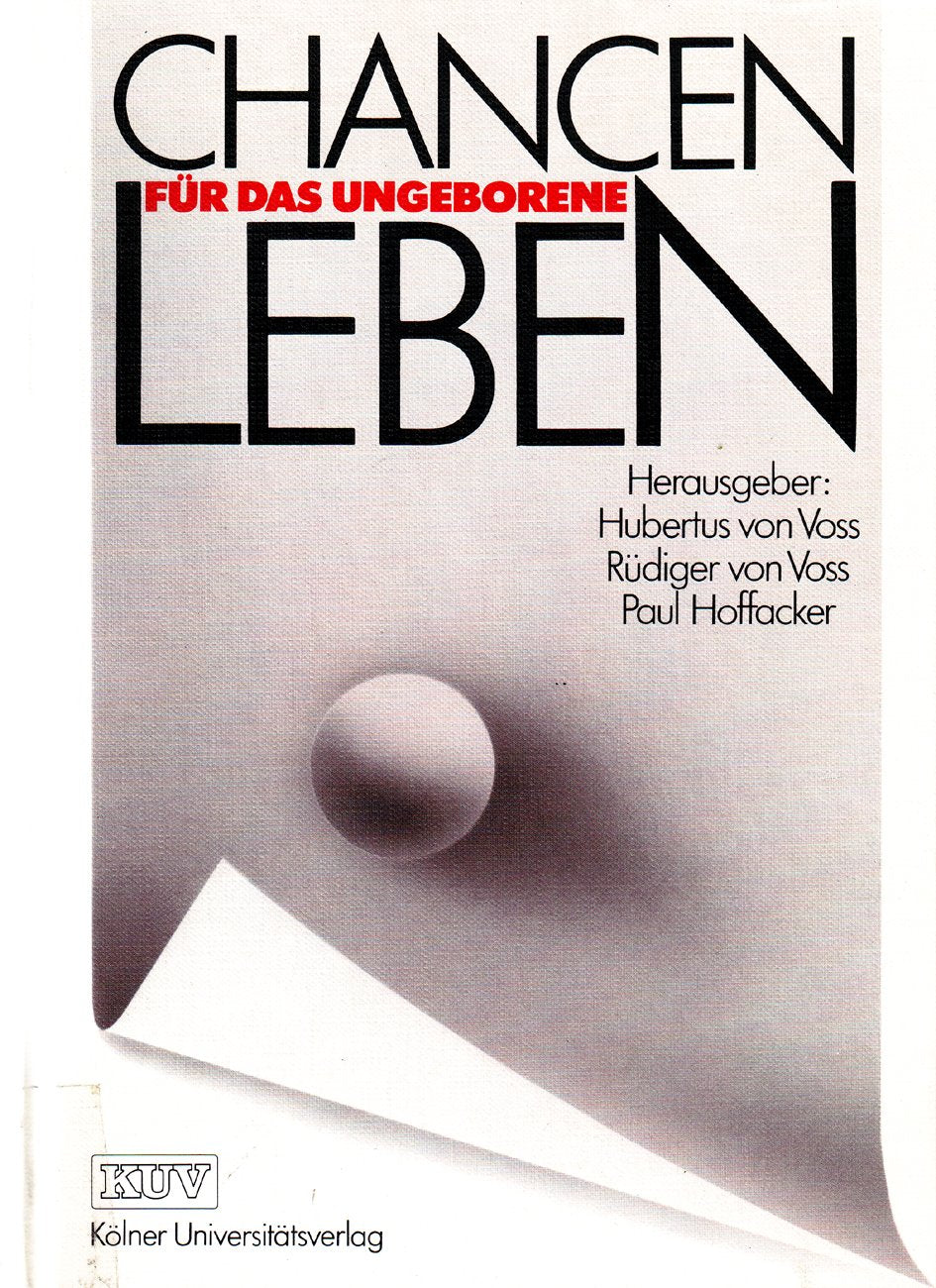 Chancen für das ungeborene Leben Books