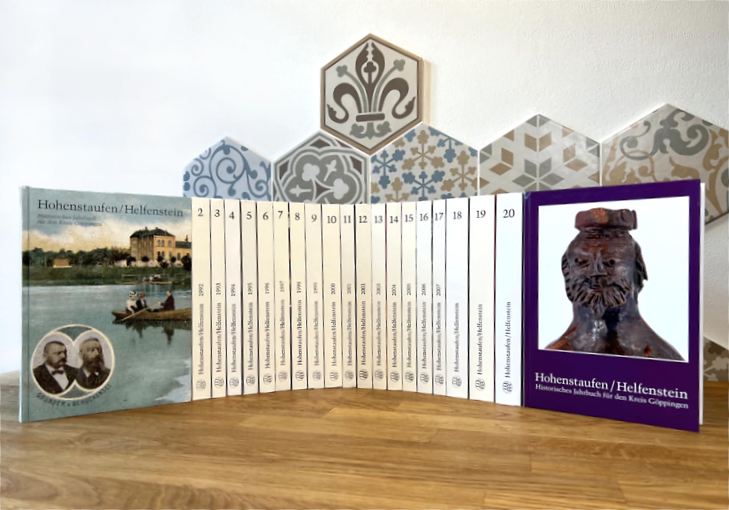 Hohenstaufen / Helfenstein, Band 2-20: Historisches Jahrbuch für den Kreis Göppingen, 19 Bände Books