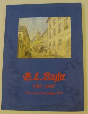 200 Jahre Spedition G.L. Kayser 1787-1987, Festschrift in Verbindung mit einer Entwicklungsgeschichte von Handel und Verkehr in Mainz, Mit vielen Abb., Books