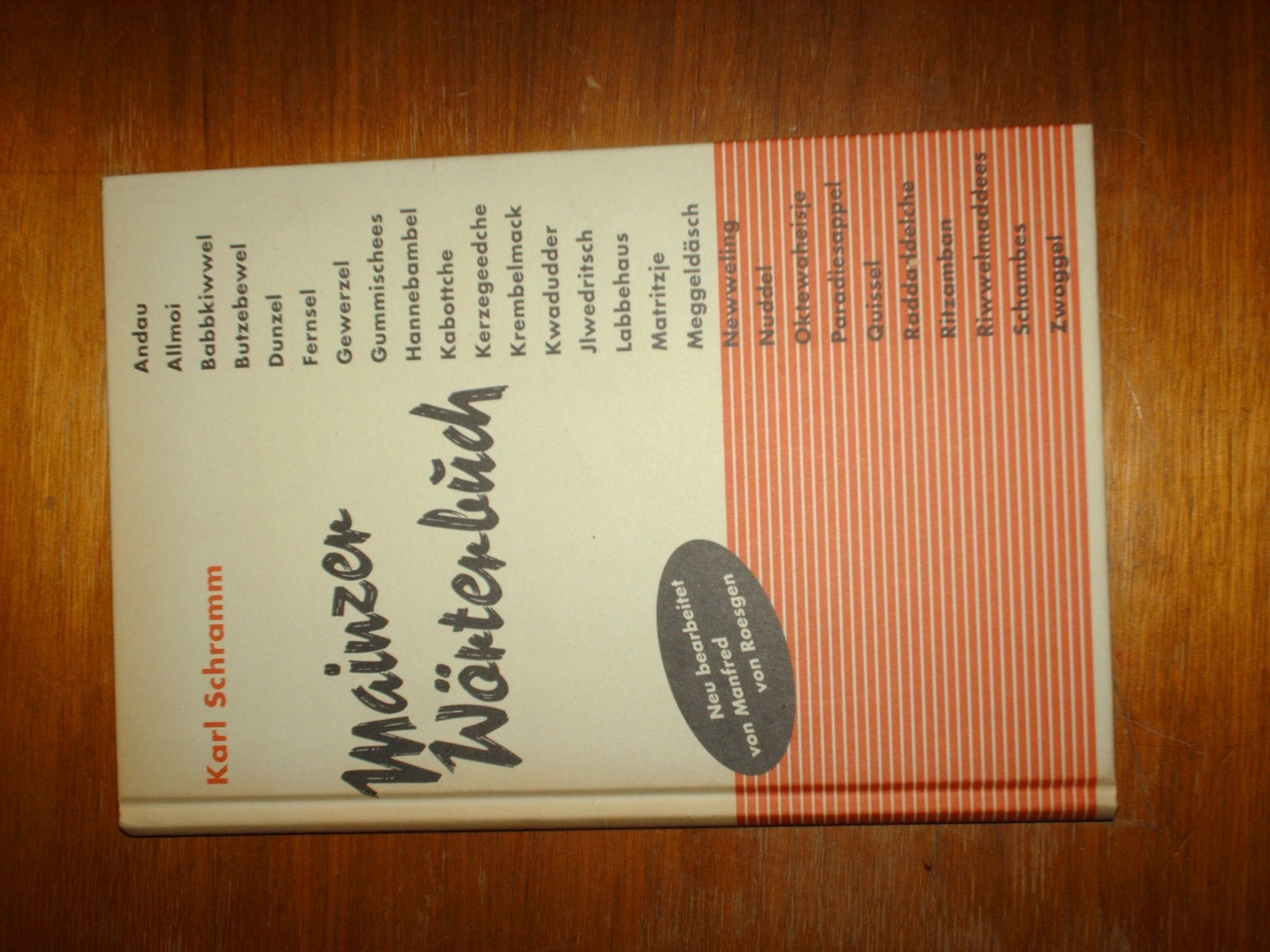 Product Image: Mainzer Wörterbuch