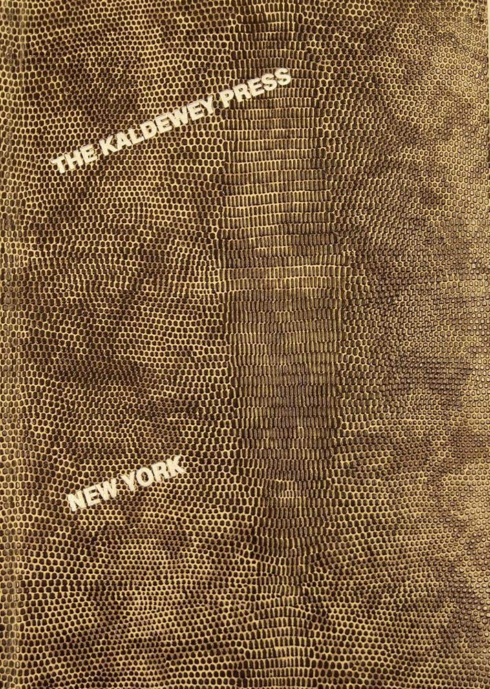 75 Artist Books: The Kaldewey Press, New York: Catalogue Raisonne Computer Science