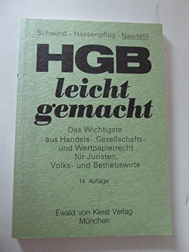 HGB leicht gemacht Law