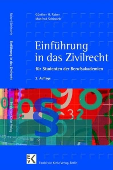 Einführung in das Zivilrecht: für die Studenten der Berufsakademien Law