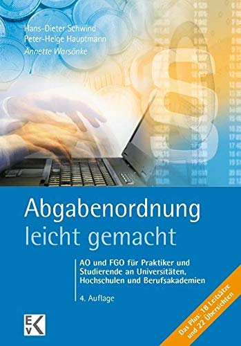 Abgabenordnung leicht gemacht Law