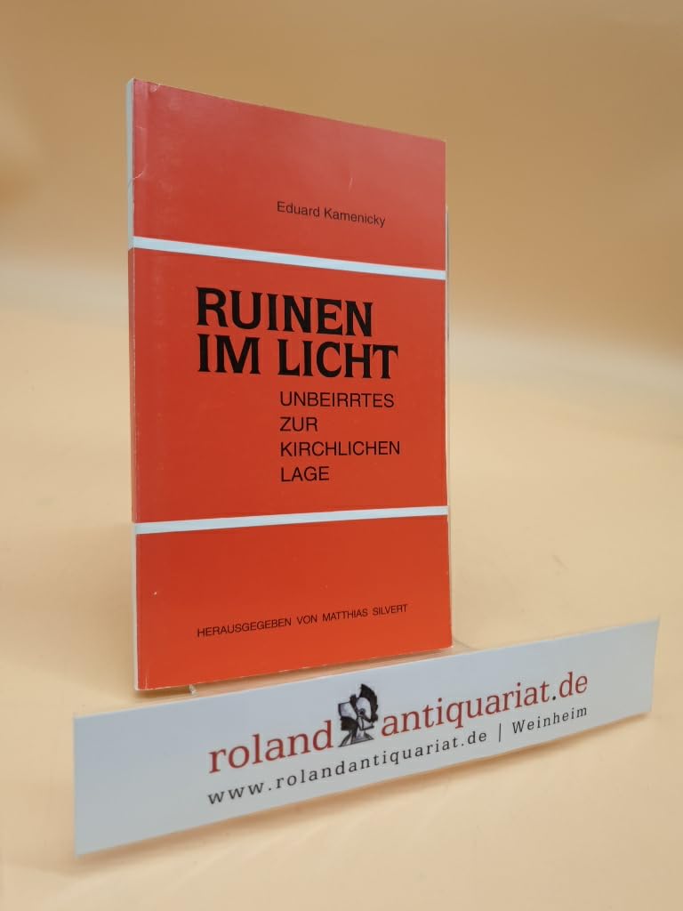 Ruinen im Licht : Unbeirrtes zur kirchlichen Lage Books