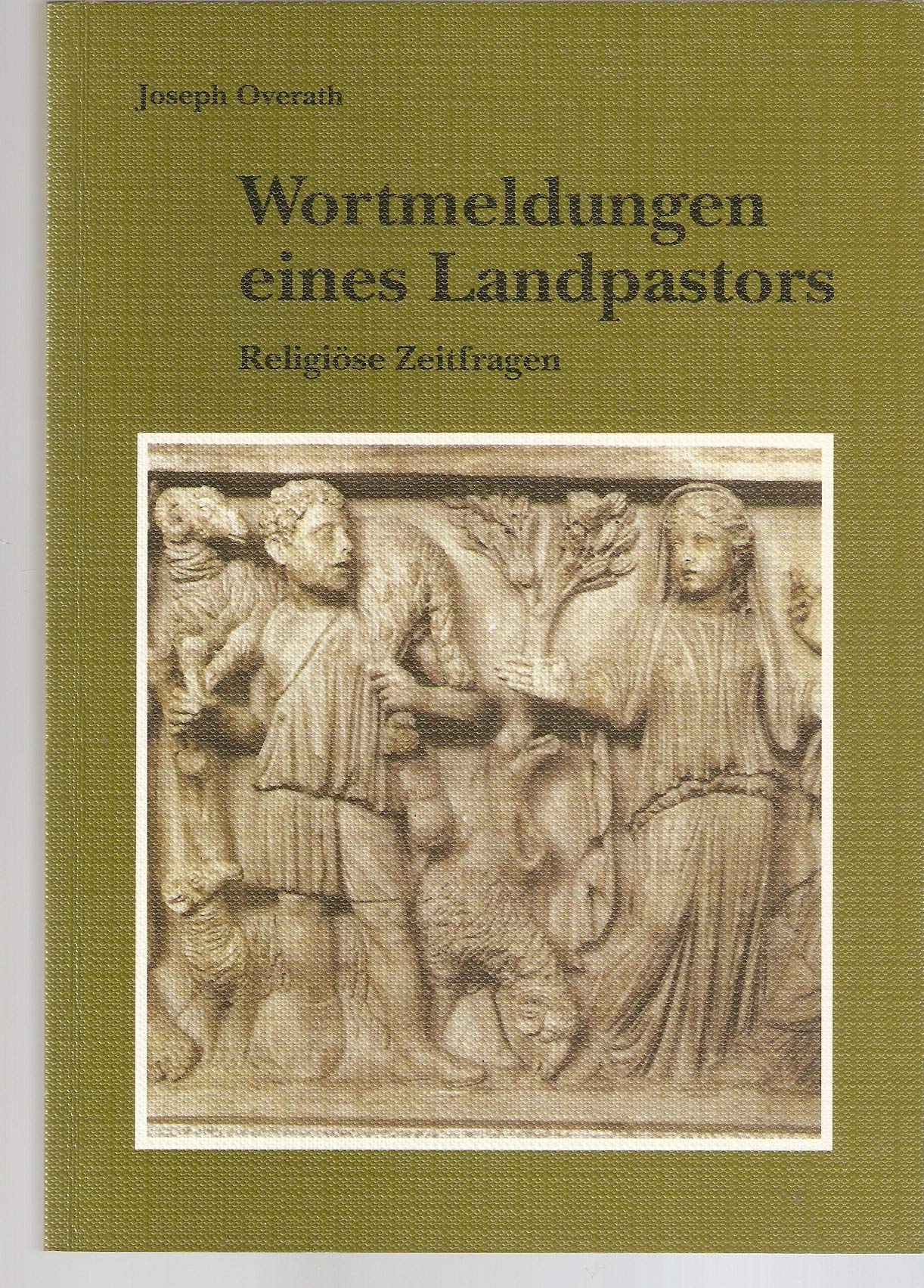 Wortmeldung eines Landespastors. Religiöse Zeitfragen Books