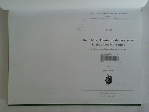 Das Bild der Franken in der arabischen Literatur des Mittelalters Books