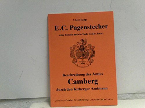 E. C. Pagenstecher, seine Familie und das Ende beider Ämter. Books
