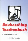 Baubeschlag Taschenbuch 2001 Books