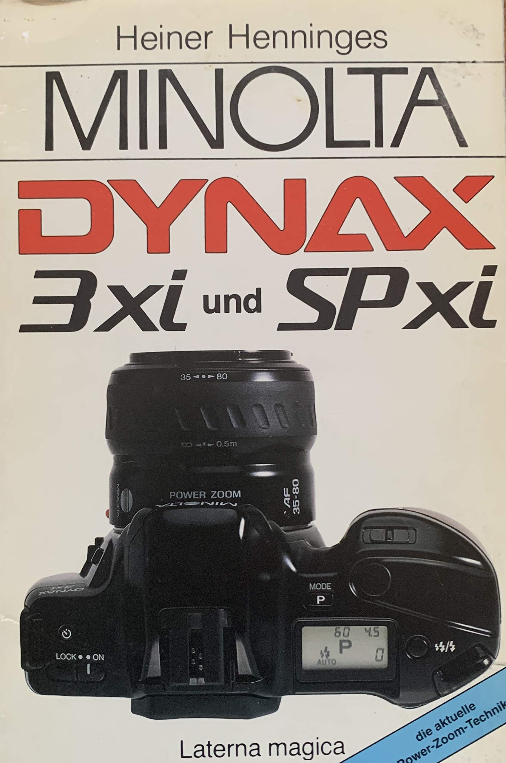 Minolta Dynax 3xi/ SPxi Books