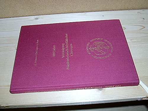 100 Jahre Vereinigung Niederrheinisch-Westfälischer Chirurgen Medicine