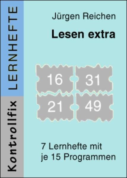 Lesen Extra: 7 Lernhefte zum "Kontrollfix", Serie 1 (Kontrollfix plus: Basisgerät "Kontrollfix" und Lernhefte) Learning & Reference