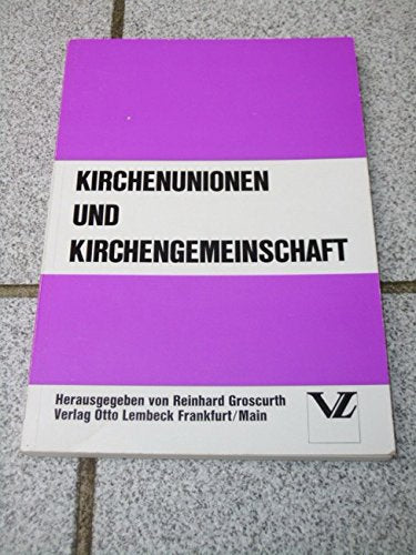 Kirchenunionen und Kirchengemeinschaft, Books