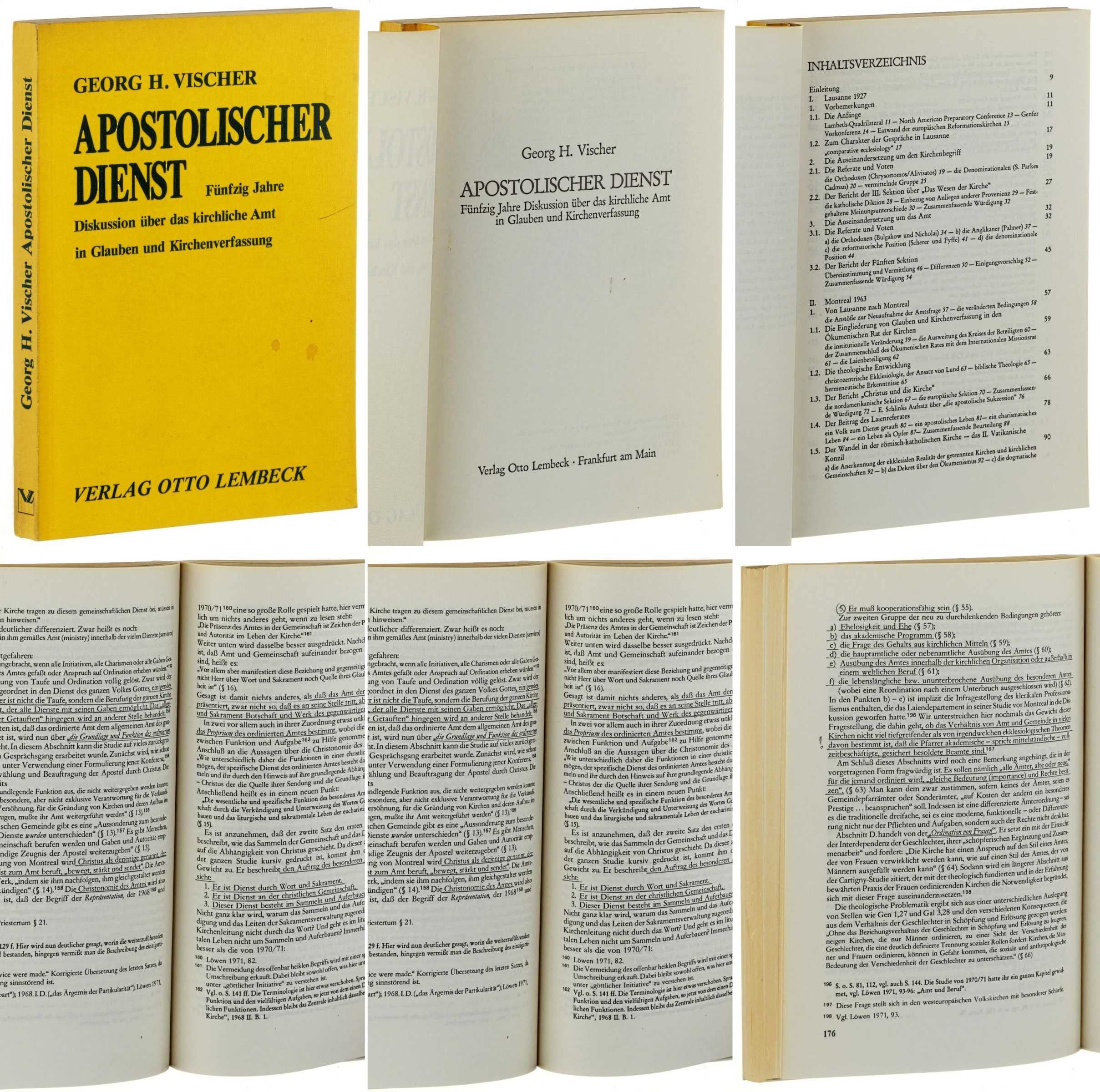 Apostolischer Dienst 50 Jahre Diskussion über das kirchliche Amt in Glauben und Kirchenverfassung. book