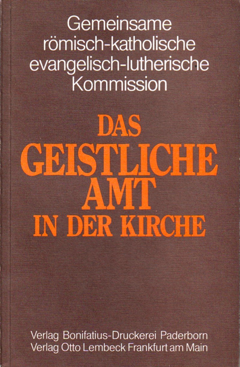 Das geistliche Amt in der Kirche Religion & Esotericism