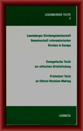 Evangelische Texte zur ethischen Urteilsfindung /Protestant Texts on Ethical Decision Making Religion & Esotericism