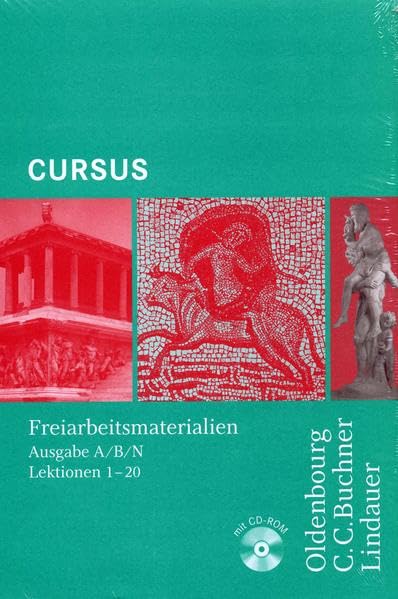 Freiarbeitsmaterialien für Cursus - Ausgabe A/B/N Lektionen 1-20 mit CD Rom für PC und Mac Children's books