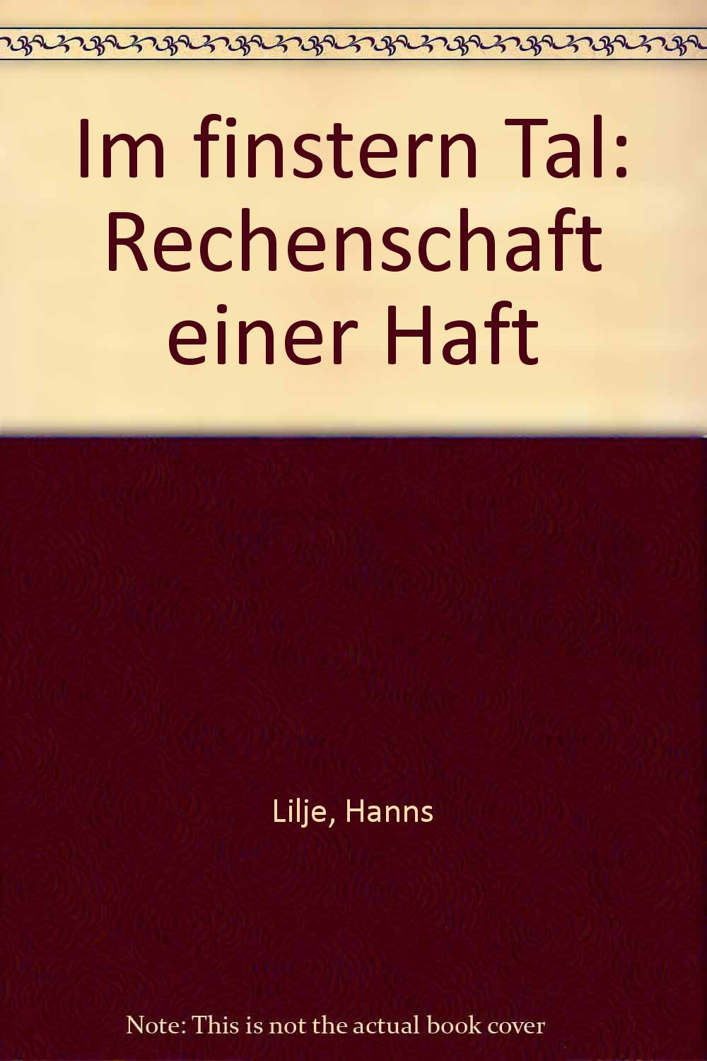 Im finstern Tal. Rechenschaft einer Haft Religion & Esotericism