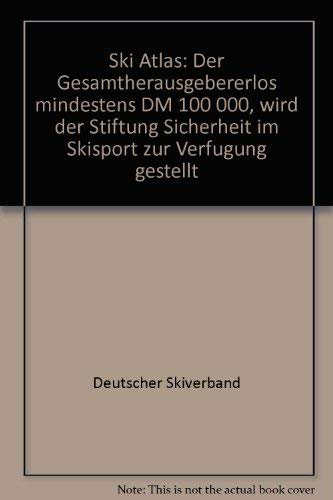 Der neue DSV-Atlas Ski Winter 2003. 230 Skigebiete in Europa USA Kanada. Books