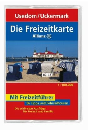 Die Freizeitkarte Allianz, Bl.53, Usedom, Uckermark Leisure, Home & Garden