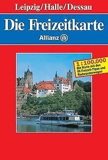 Die Freizeitkarte Allianz, Bl.59, Leipzig, Halle, Dessau Maps & Plans