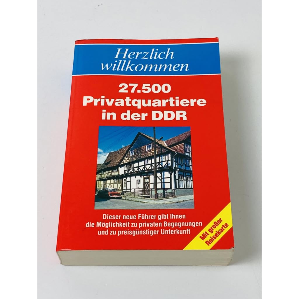 Product Image: Herzlich willkommen: 27 500 Privatquartiere in der DDR