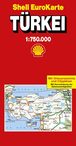 EuroKarte Gesamt-Türkei 1:750 000 Leisure, Home & Garden