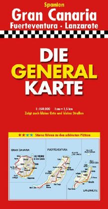 Generalkarte Gran Canaria 1 : 150 000 Maps & Plans