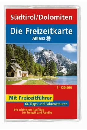 Die Freizeitkarte Allianz, Bl.43, Südtirol, Dolomiten Maps & Plans