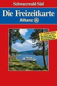 Die Freizeitkarte Allianz, Bl.32, Schwarzwald Süd Maps & Plans