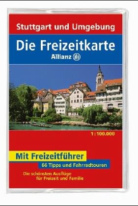 Die Freizeitkarte Allianz, Bl.27, Stuttgart und Umgebung Maps & Plans