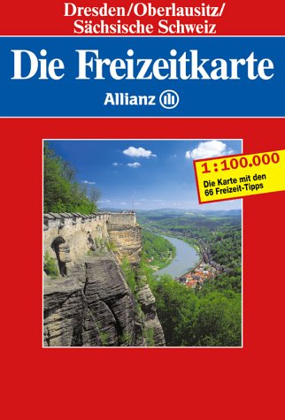 Die Freizeitkarte Allianz, Bl.64, Dresden, Oberlausitz, Sächsische Schweiz Maps & Plans