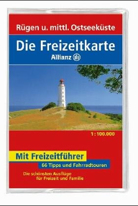 Die Freizeitkarte Allianz, Bl.50, Rügen und mittlere Ostseeküste Maps & Plans