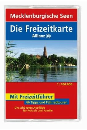 Die Freizeitkarte Allianz, Bl.52, Mecklenburgische Seen Maps & Plans