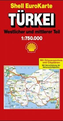 Türkei 1 : 750 000 (westlicher u. mittlerer Teil). (Die Große Shell Autokarte). Mit Notruf- Nummern und wichtigen Verkehrs- Tips Natural Sciences