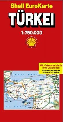 Türkei (gesamt) 1 : 750 000. (Die Große Shell Autokarte). Euro Cart. Mit Notrufnummern und wichtigen Verkehrs- Tips Natural Sciences